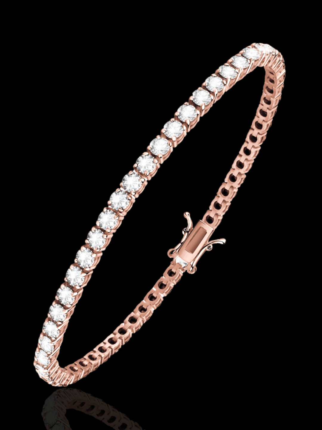 Tennis in argento 3mm