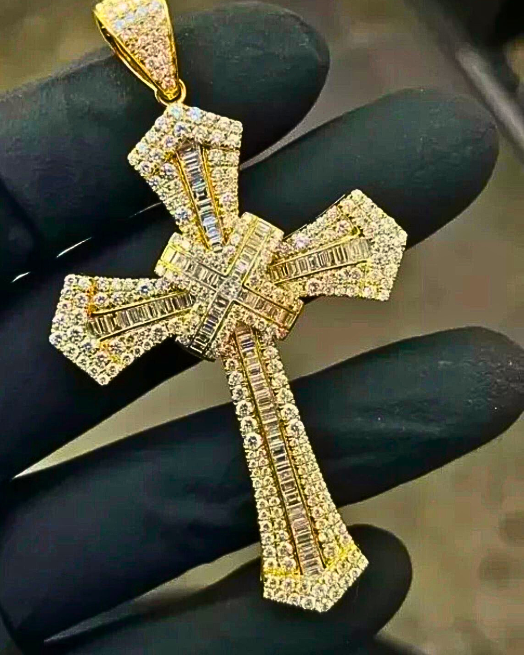 Croce Cristiana Biggy in argento 925