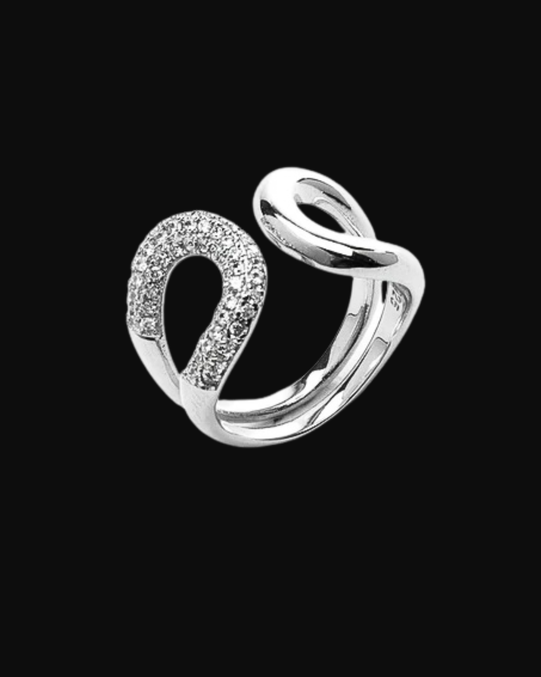 Anello Hole in argento 925