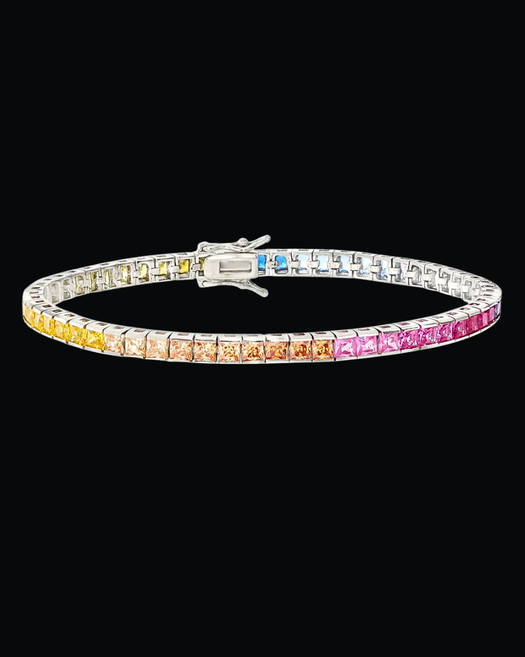 Tennis Raimbow in argento 925
