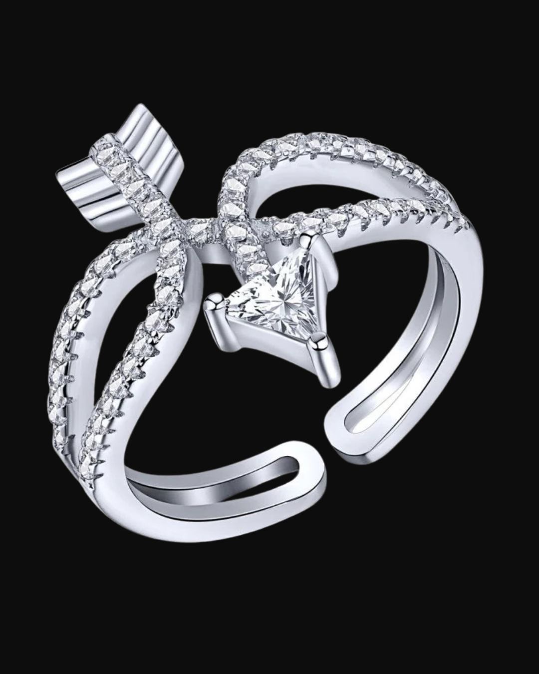 Anello Freccia in argento 925