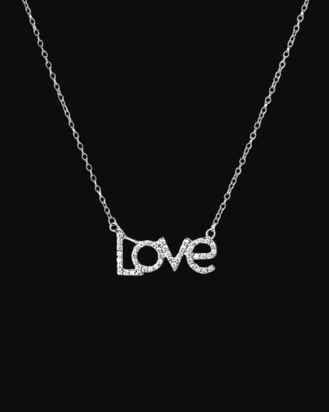 Collana LOVE in argento 925