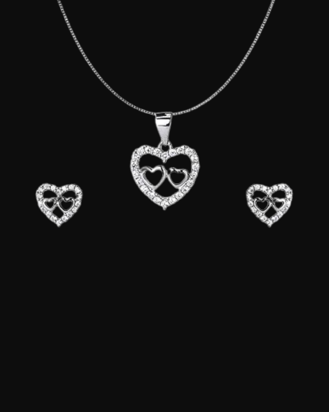 Set love in argento 925
