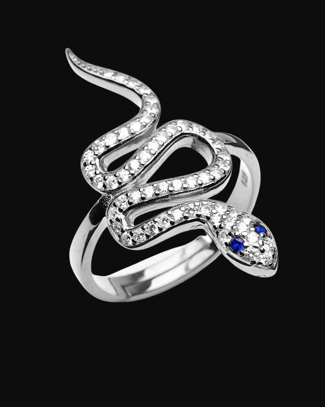 Anello Serpente in argento 925