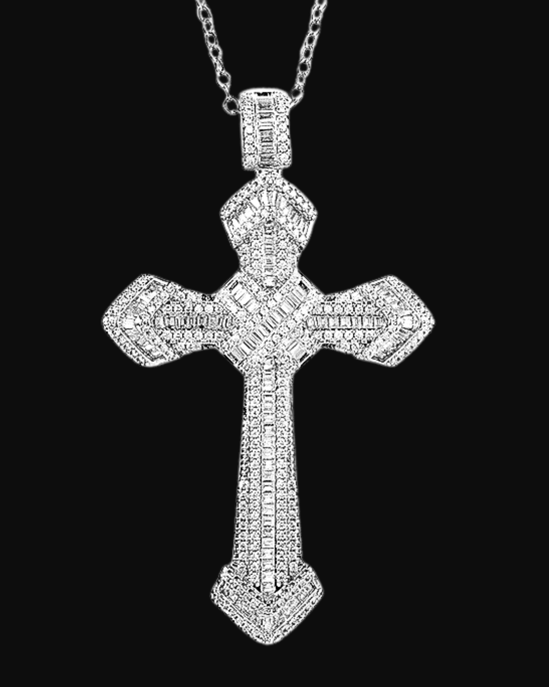 Croce Cristiana Biggy in argento 925