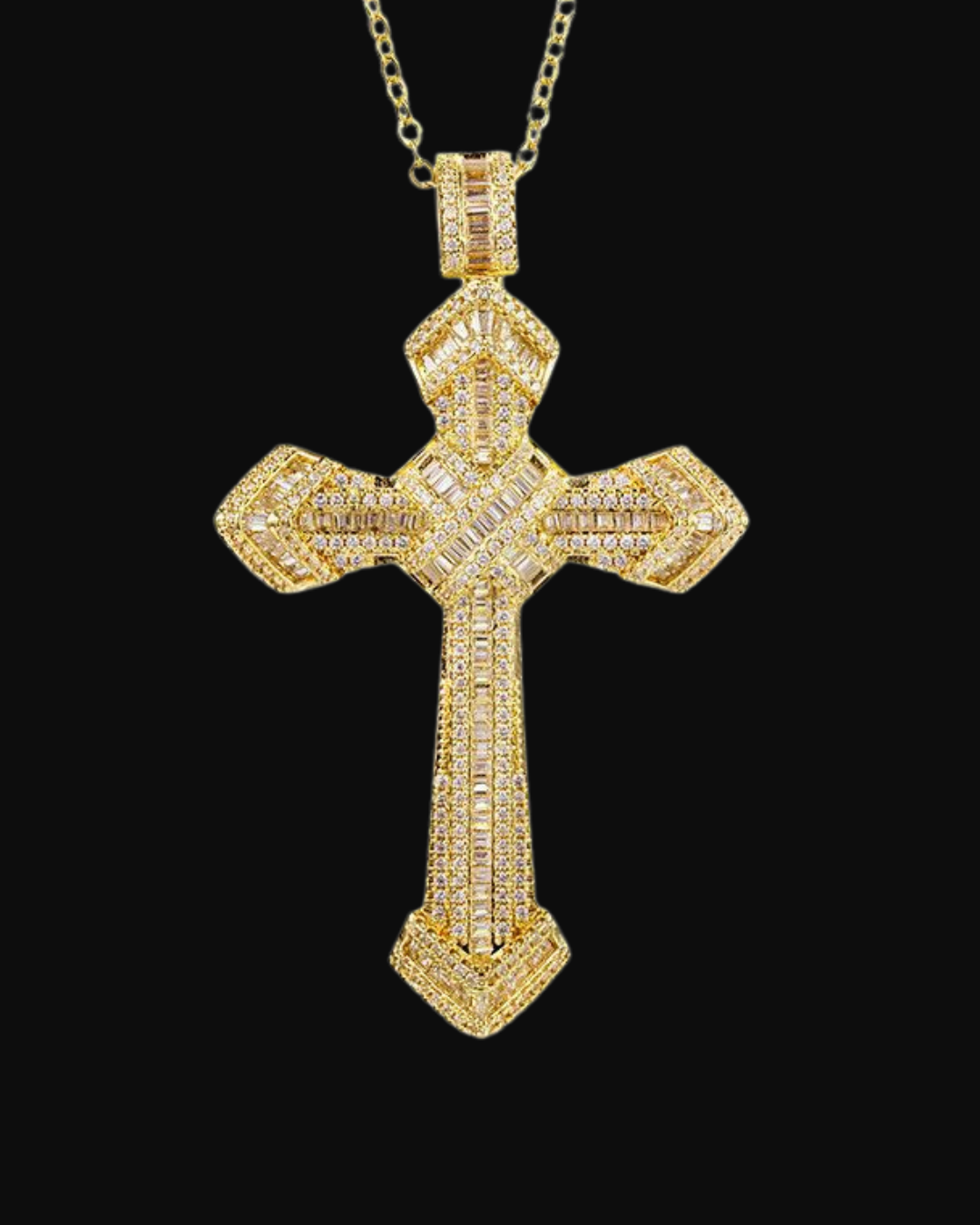 Croce Cristiana Biggy in argento 925